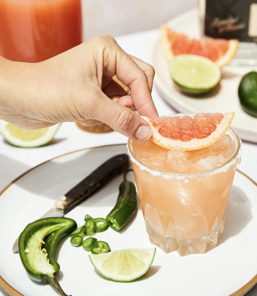 Spicy Grapefruit Margarita Recipe